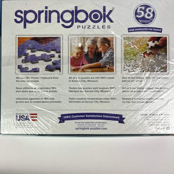 Springbok Groovy Records 1000 pc Jigsaw Puzzle Sealed box NWOT - Picture 3 of 3